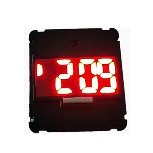 Red LED Touch Electronic Watch Movement